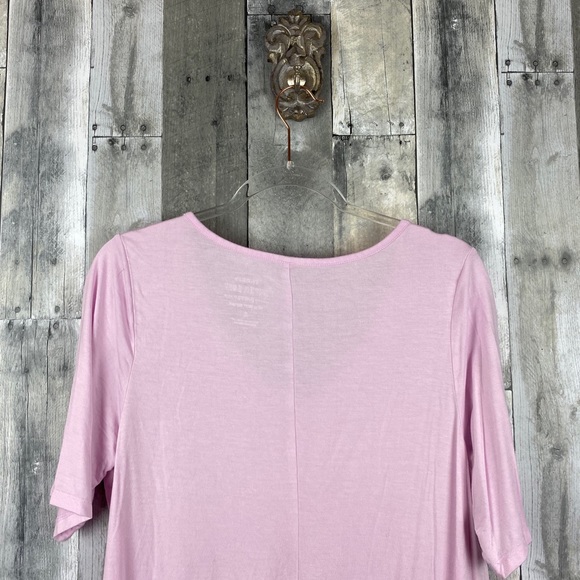 Torrid Super Soft Pink Favorite Tunic Tee Size 1 - Picture 7 of 13